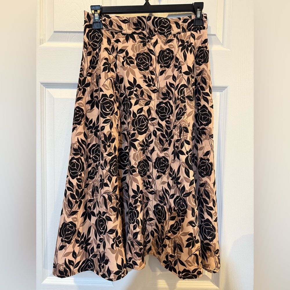 Laura Byrnes & Hope Morrison Mauve Layered Roses Skirt